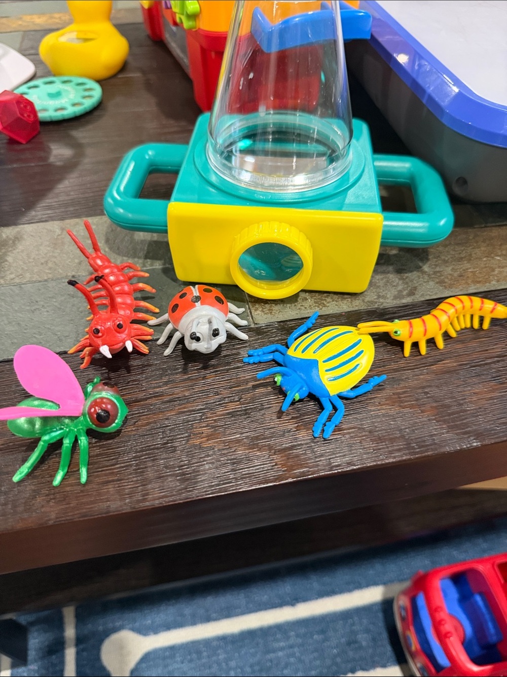 Kids Bug Exploration Toy Set - Colorful Plastic Insects